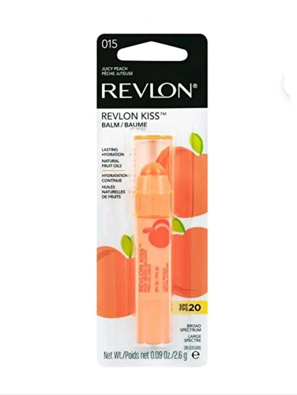 ⭐4/$15 Revlon Kiss Balm Juicy Peach